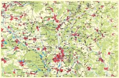 Wanderkarte Schnaittach und Umgebung