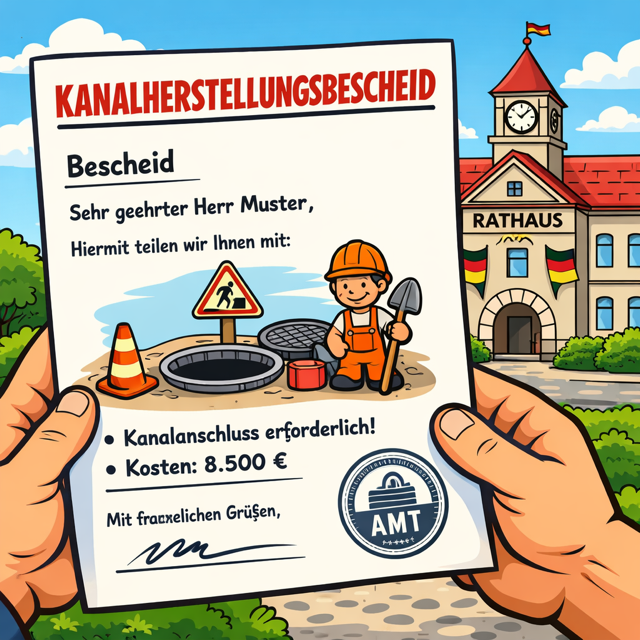 Kanalherstellungsbescheid
