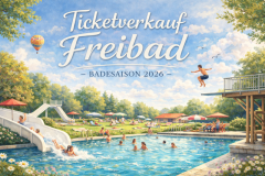 Ticketverkauf Badesaison 2026